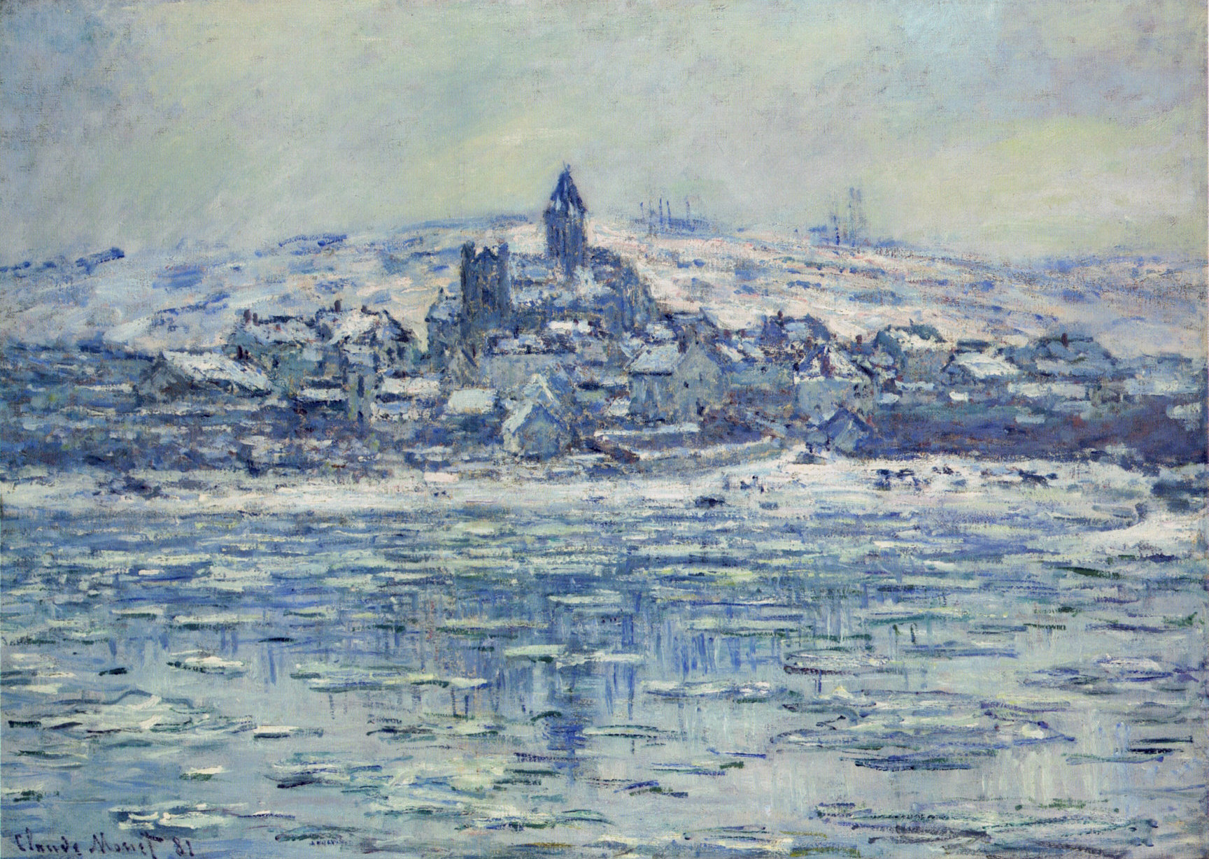 Vetheuil, Ice Floes 1881